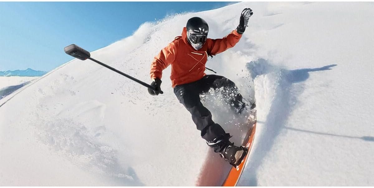 Insta360 X5 Essentials Bundle – 8K Waterproof 360 Action Camera Kit 10 Insta360 X5 Essentials Bundle – 8K Waterproof 360 Action Camera Kit - Image 4