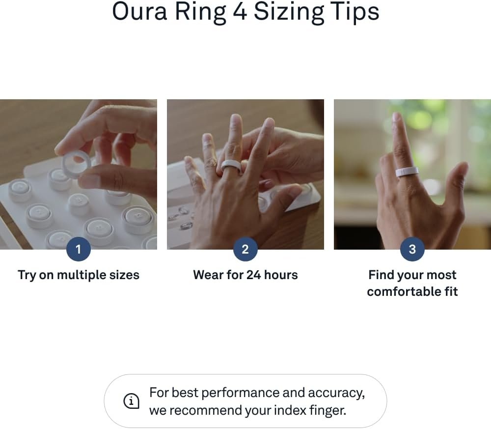 Oura Ring 4 Gold – Smart Health & Sleep Tracker, Size 8, Biometric Wearable 16 Oura Ring 4 Gold – Smart Health & Sleep Tracker, Size 8, Biometric Wearable - Image 10