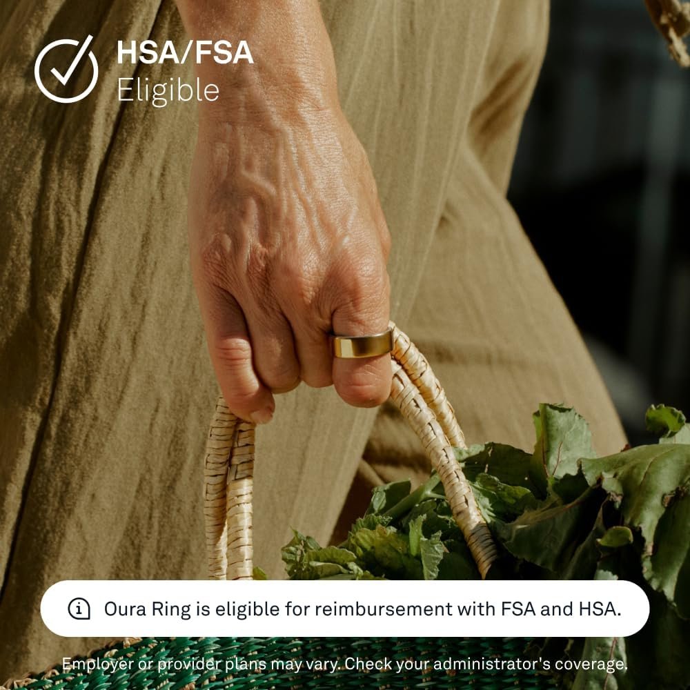 Oura Ring 4 Gold – Smart Health & Sleep Tracker, Size 8, Biometric Wearable 13 Oura Ring 4 Gold – Smart Health & Sleep Tracker, Size 8, Biometric Wearable - Image 7