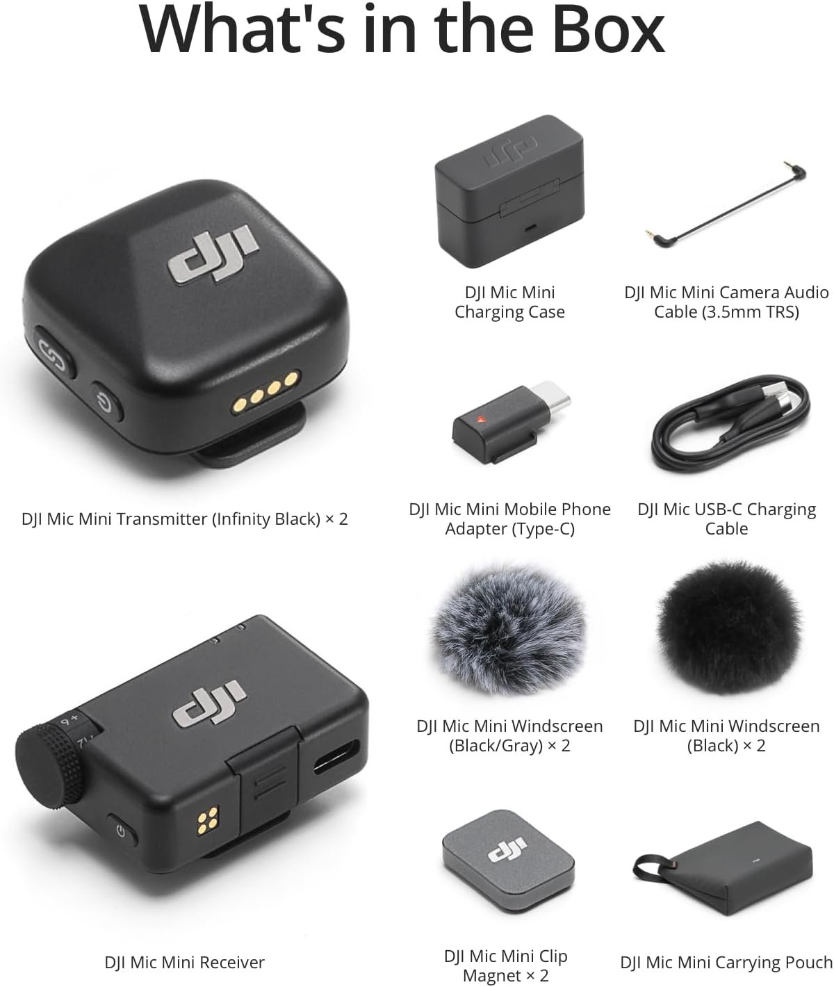 DJI Mic Mini Wireless Lavalier Microphone (2 TX+1 RX+Charging Case) – Ultralight, Noise-Cancelling, 48h Battery, Detail-Rich Audio for iPhone, Android & Camera – Perfect for Vlog & Streaming 12 DJI Mic Mini Wireless Lavalier Microphone (2 TX+1 RX+Charging Case) – Ultralight, Noise-Cancelling, 48h Battery, Detail-Rich Audio for iPhone, Android & Camera – Perfect for Vlog & Streaming - Image 6