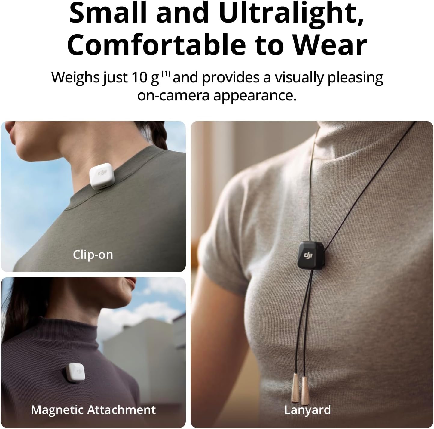 DJI Mic Mini Wireless Lavalier Microphone (2 TX+1 RX+Charging Case) – Ultralight, Noise-Cancelling, 48h Battery, Detail-Rich Audio for iPhone, Android & Camera – Perfect for Vlog & Streaming 8 DJI Mic Mini Wireless Lavalier Microphone (2 TX+1 RX+Charging Case) – Ultralight, Noise-Cancelling, 48h Battery, Detail-Rich Audio for iPhone, Android & Camera – Perfect for Vlog & Streaming - Image 2