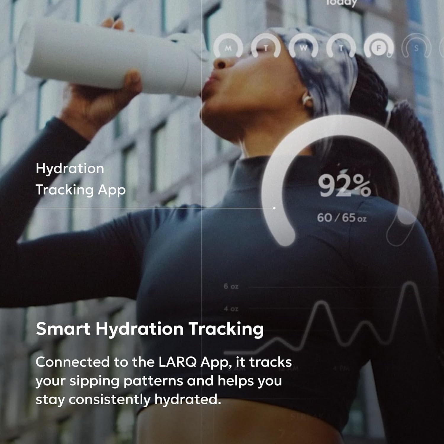 LARQ PureVis 2 – UV Water Purifier, Self-Cleaning, App Hydration Tracking, Double-Wall Insulated, Filter Straw, Detachable Handle 11 LARQ PureVis 2 – UV Water Purifier, Self-Cleaning, App Hydration Tracking, Double-Wall Insulated, Filter Straw, Detachable Handle - Image 5